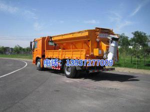 山西省公路局晉中分局祁縣公路段與我司共同研制出了超大大容量，螺旋排料，純不銹鋼材質(zhì)的新型融雪劑撒布機(jī)